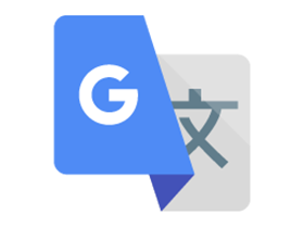 Google Translate’s logotype.